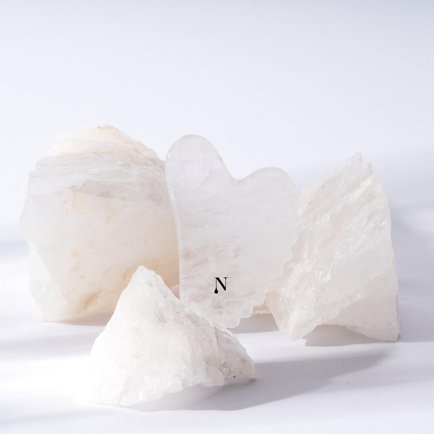 Gua Sha sten - Rock Quartz